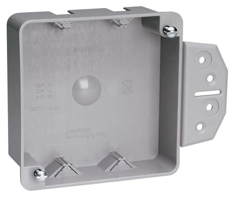 4 square metal box electeical|shallow 4 square electrical box.